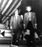 Gesangsduo Franz Stegerwald und Ewald Block