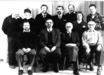 Der Vorstand 1991 mit Präses Pfarrer Tiburtius Wilms